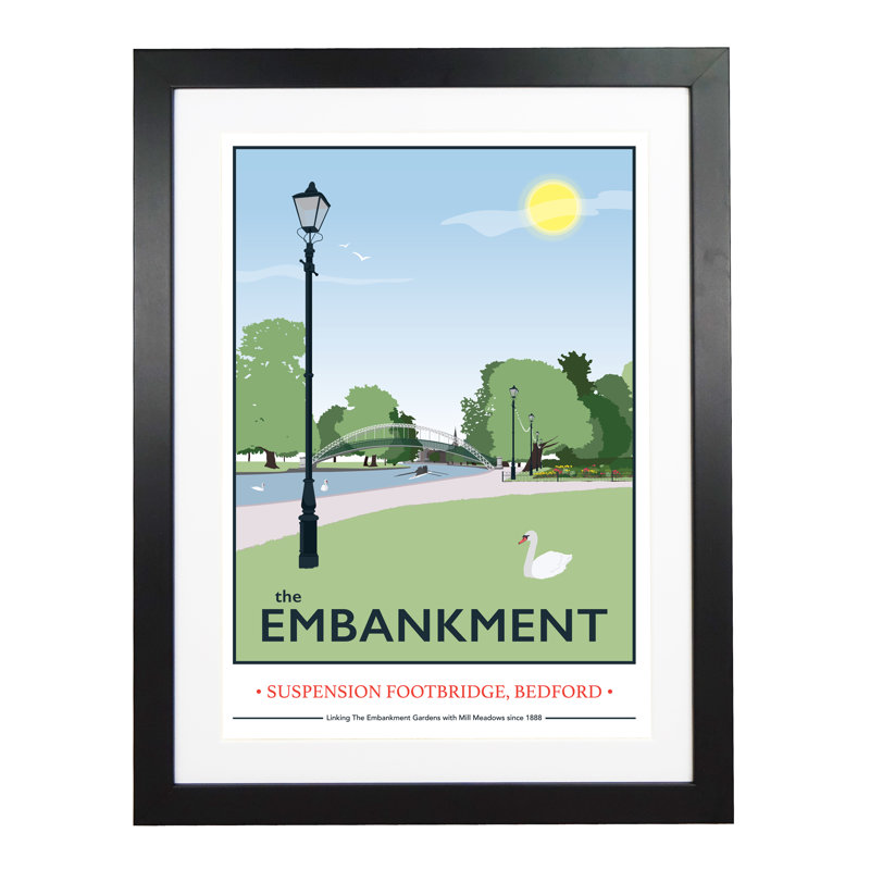 Print, Black, 43.5cm H x 33.5cm W x 2.2cm D