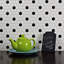 Metro 1" Hex Matte White with Black Dot 10-1/4" x 11-7/8" Porcelain Mosaic Tile