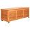 Boîte de rangement en bois massif avec roulettes 50 gallons Eucalyptus