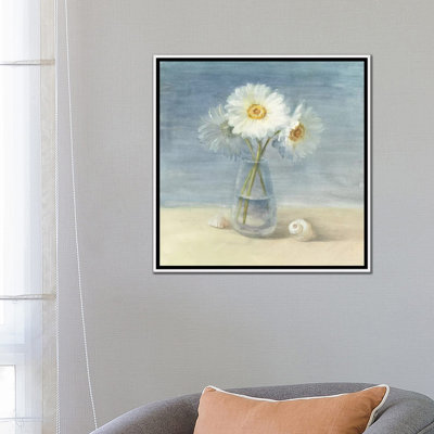 «Daisies and Shells» par Danhui Nai - reproduction d'art