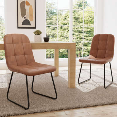 47cm H Upholstered Upholstered Back Side Chair