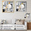 Grey and Yellow Mosaic I - Print-1763901670-1763901673