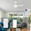 Aoise 45'' Ceiling Fan with LED Lights