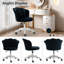 Cute Petal Desk Chair Velvet Vanity Chair With Bow Cushion, Butterfly Office Chairs For Bedroom Computer Task Chairs With Back-1903201666
