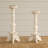 Herefordshire 20'' H Wood Tabletop Candlestick