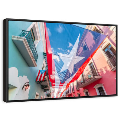 Puerto Rico Street Flag