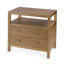 Nora 2-Drawer Wide Nightstand-1034805420