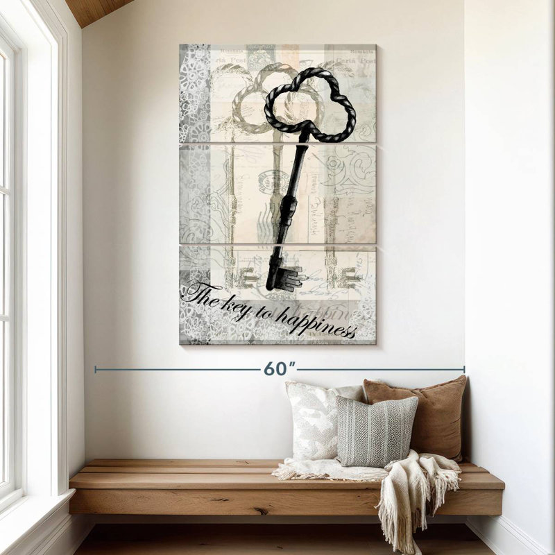 Tergel Key III, 50" H x 32" W
