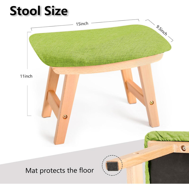 Tabouret d'appoint Crestone, Menthe, Moss