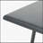 Stylish and Sturdy Steel Side Table with Symmetrical Design and Complementary Finish