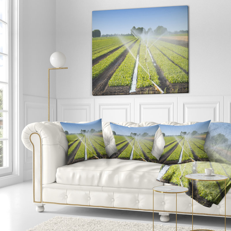 Coussin d'arrosage Schafer, 16 po x 1 po, Coussin décoratif
