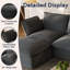 Canapé modulaire en U avec deux repose-pieds et rangements Eurian Comfy-639414011-639413988