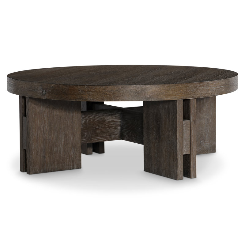 Outline Solid Wood Cocktail Table