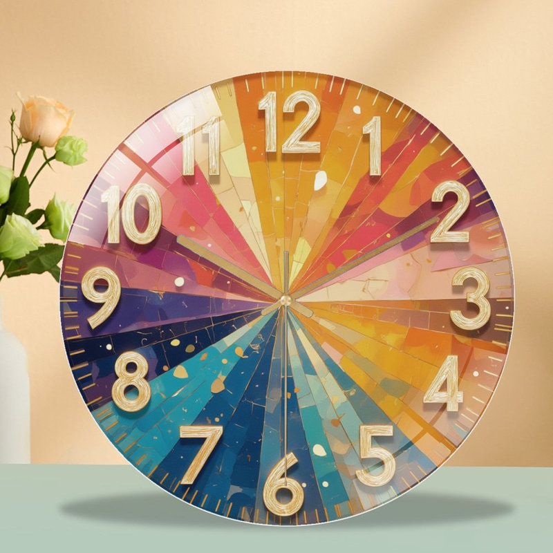 Horloge murale 12 po
