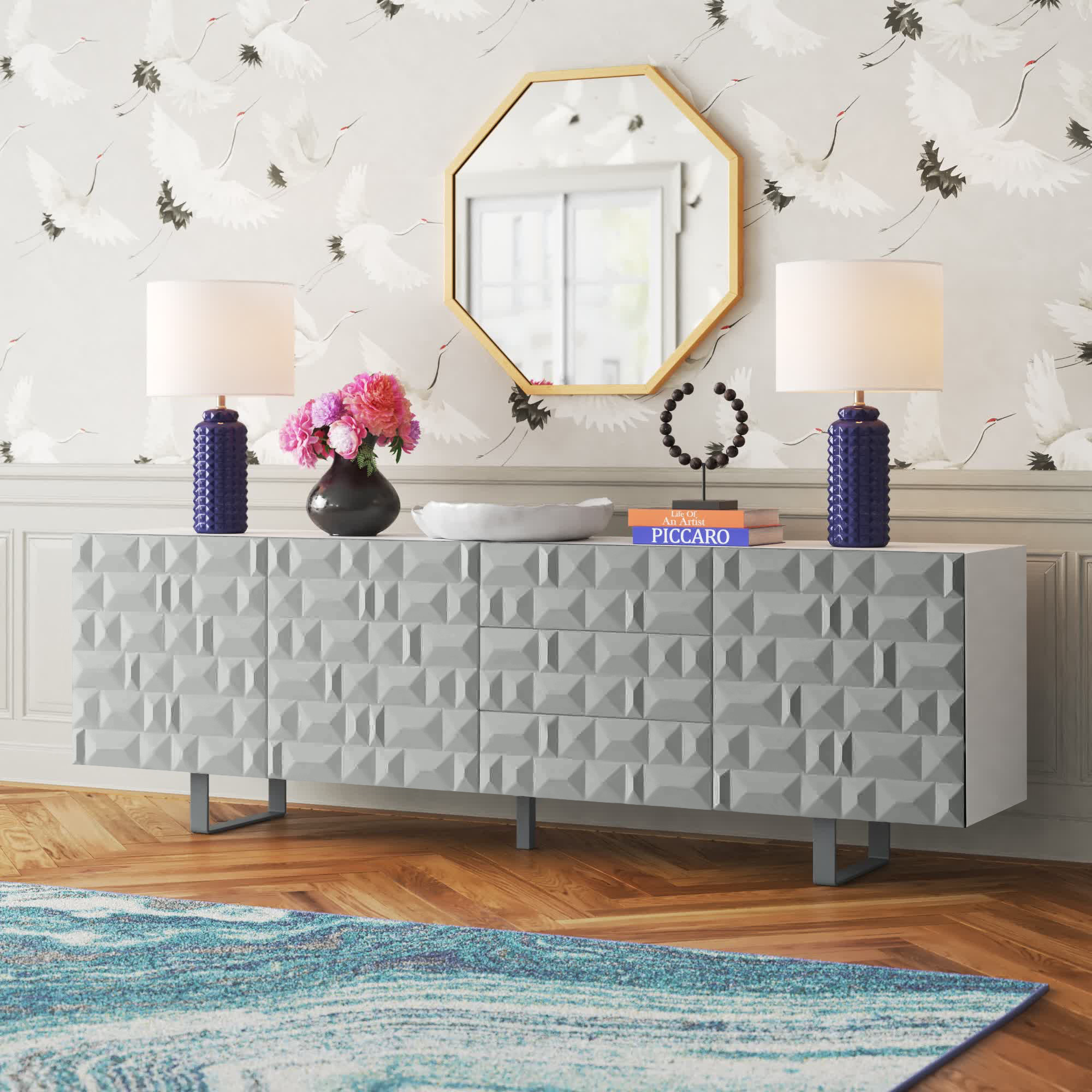 Ebern Designs Ege 220cm Sideboard & Reviews | Wayfair.co.uk