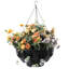 Pot à fleurs en plastique durable et ultime avec paniers suspendus