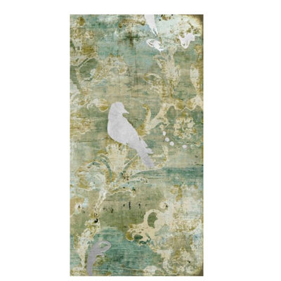 Bird Panel Spa " Bird Panel Spa II " by Sofia Fox Painting Print