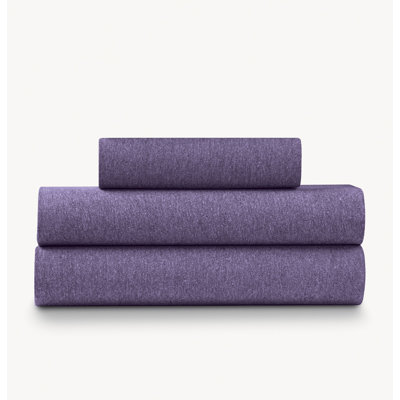 Ella Jayne Soft Heather Jersey Knit 4-Piece Sheet Set