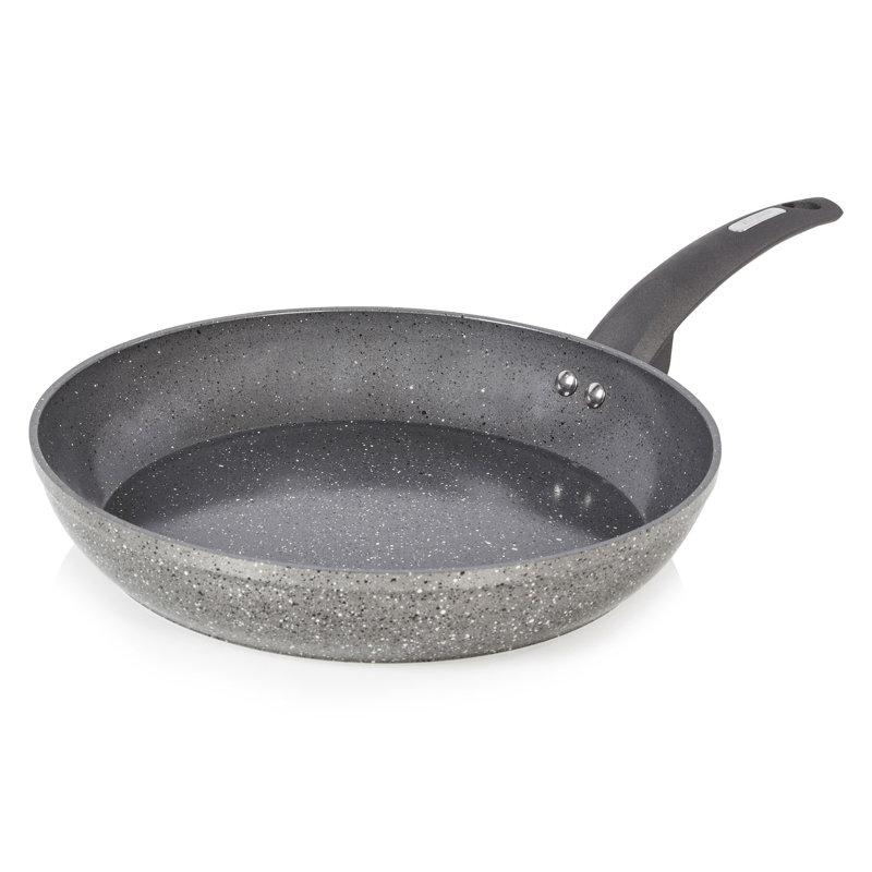 Tower Cerastone Forged Frying Pan with Non-Stick Coating and Soft Touch Handles, 28.6cm Diameter