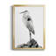 Shoreline Heron en toile encadrée de qualité supérieure - prêt à accrocher-1428755795-1428755794