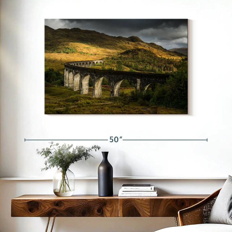 Viaduc Glenfinnan de Mehar, Écosse, H 26 po x l 39 po