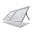 Volet métallique Breeze Louver - blanc-738452044