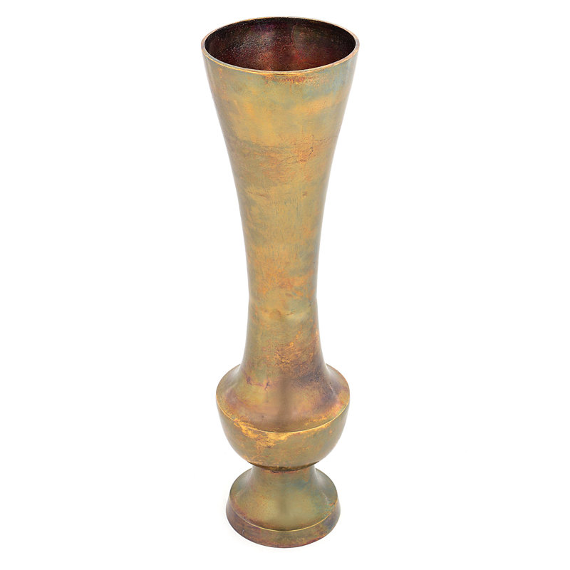 Metal Table Vase, 74cm H x 19cm W x 19cm D
