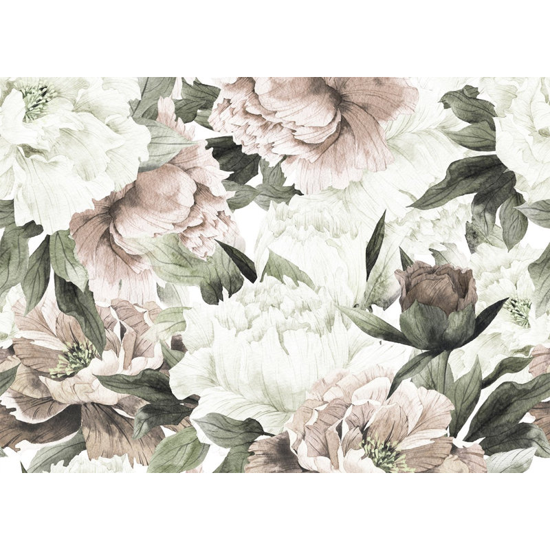 Floral Wallpaper, Pre-Pasted