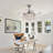 Dreux Crystal Ceiling Fan Indoor with Light Remote Control Modern-1993336734-1993336735