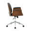 Trym Faux Leather Mid-Century Office Chair-707381428