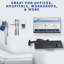 VIVO Articulating Keyboard & Mouse Platform Wall Mount, MOUNT-KB35A