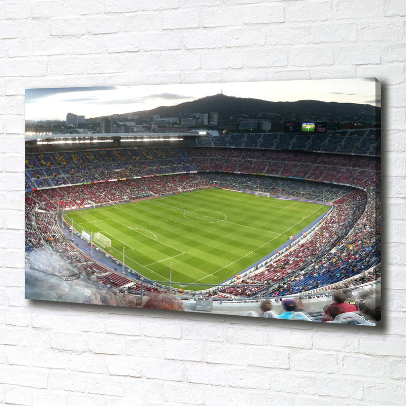 Barcelona Stadium - Wrapped Canvas Print
