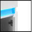 Ensemble de meuble-lavabo simple 16 po avec plateau en céramique Khadim