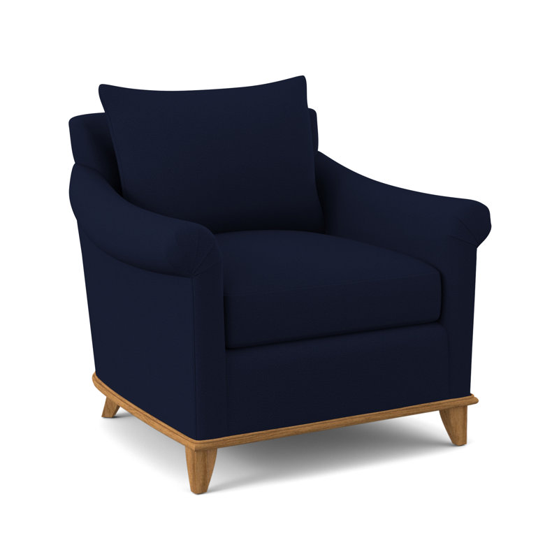 Drake Upholstered Armchair, Amber, Margaret Uniform