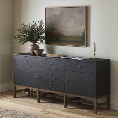 Buffet Hakana Ruthe - Raphia noir
