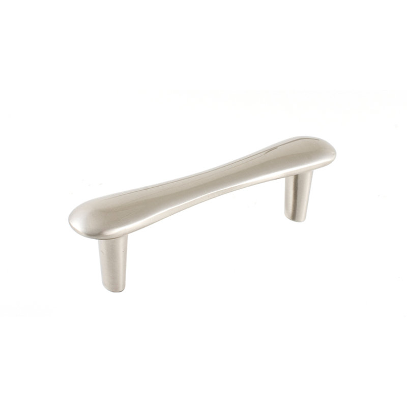 Polar 3" Center to Center Bar Pull, Satin Nickel