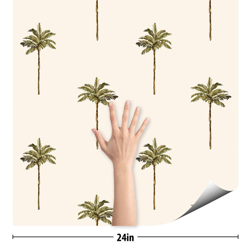 Carreau de papier peint Tallarook, L 126 po x l 24 po