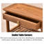 Banc à langer avec tiroir Modern Minimalist