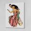 Reproduction de couple vintage sur toile tendue-15835938