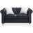 Glory Furniture Raisa Velvet Rolled Arm Chesterfield Loveseat-1309103332