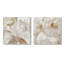 Beige boho bohémien mandala spirale III - Boho mosaïque murale - Art mural bohémien 2 pièces-817191074-817191078-817191077