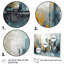 «Green and Yellow Modernist Cityscapes II», reproduction d'art sur toile-88537371-88537369