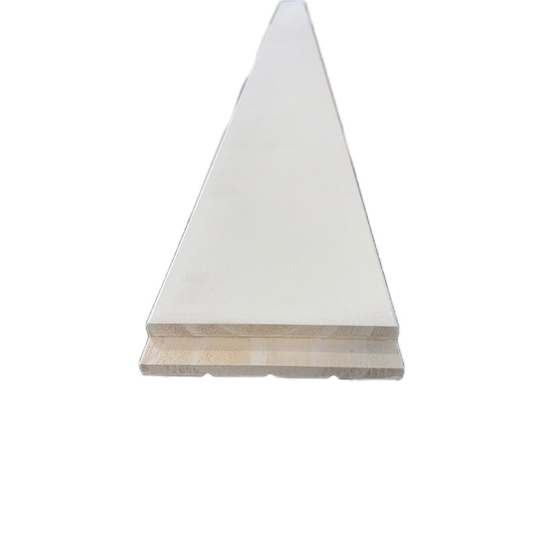 Gauss 5/8 in. D x 4 5/8 in. W x 96 in. L Primed Finished 4-Sides FJ Pine Door Jamb 3-Pcs per Box, 4.62"H x 96"W x 0.62"D