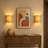 9.4inch Boho Rattan 1 - Light Wall Sconce