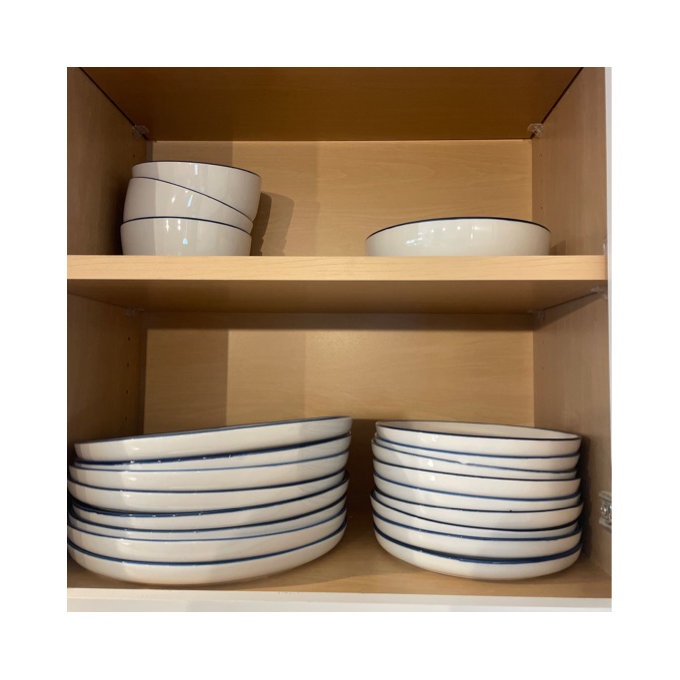 Service Porcelaine Service De Table Gibson Home Oslo 16 Pièces - Porcelaine Blanche Pour 4 Personnes - Lave-vaisselle Assiettes Plates