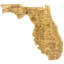 Planche à découper et à servir en bambou Destination Florida