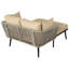 120cm Wide Curved Steel Patio Daybed-1845047405