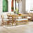 6-Piece Retro Farmhouse Style Dining Set-1396215475-1396215474-1404478453