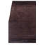 High Low Striped Area Rug in Chocolate-25306377