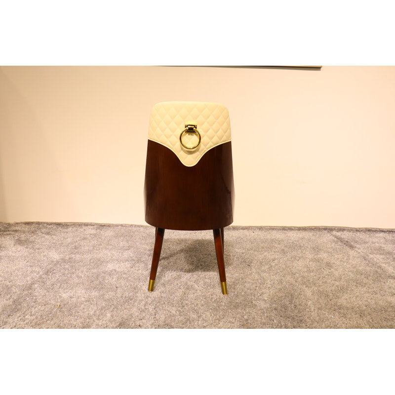 Vogue Lux Beige Dining Chair, Beige